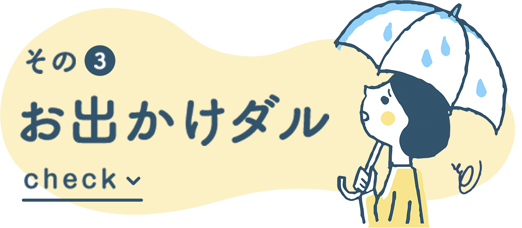 その3 お出かけダル
