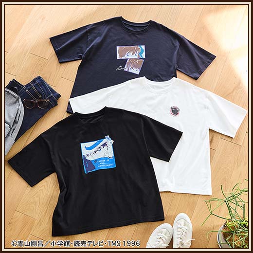 『名探偵コナン』 ユニセックスプリントTシャツ