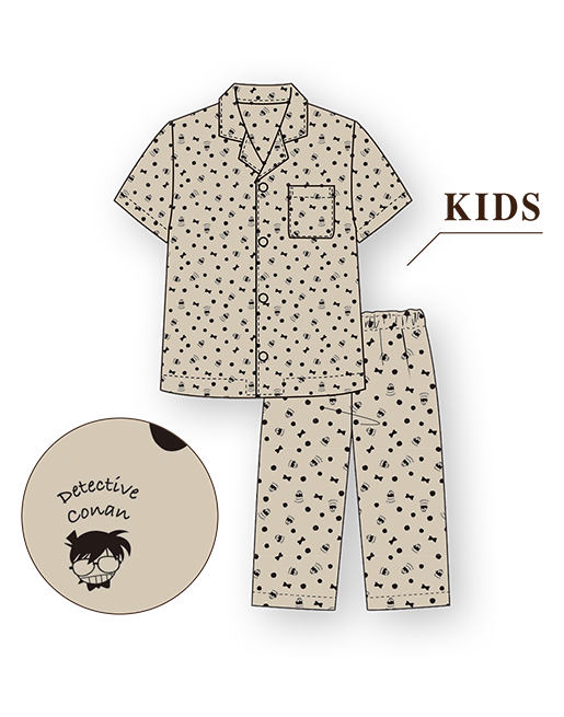 『名探偵コナン』薄くて涼しい 接触冷感パジャマ