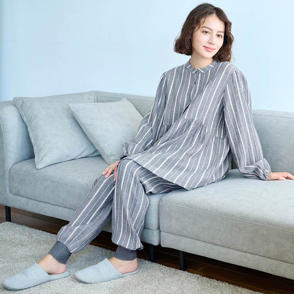 素材感を活かした上質な日常着のイメージ