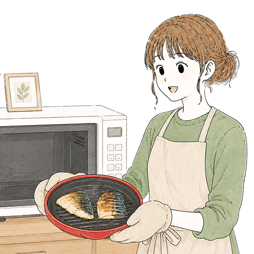 火を使わずとも、秋の味覚は美味しく楽しめますよ！