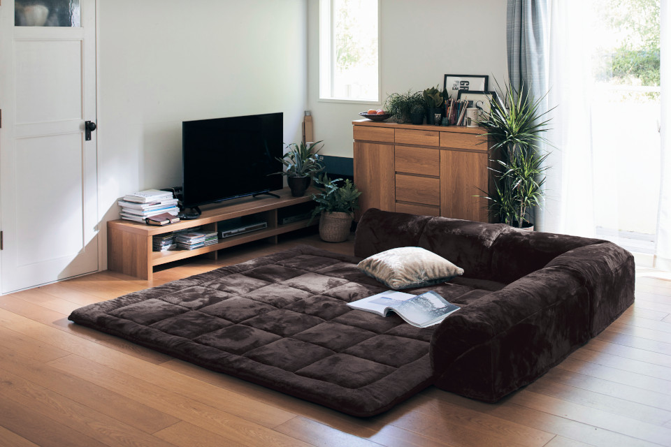狭い部屋でも圧迫感が少なく、動線がスムーズ。