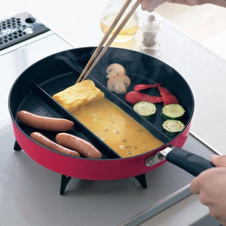 卵ひとつで卵焼きフライパン 【ガス火専用】