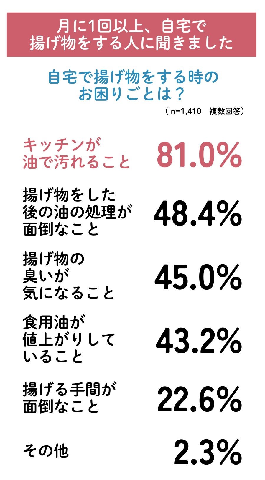 揚げ物アンケート８