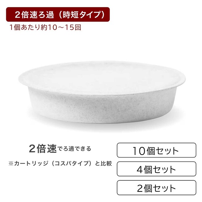 油を素早く再利用できる活性炭カートリッジ