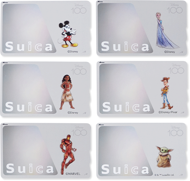 【入手困難|6500枚限定】Disney100記念Suica