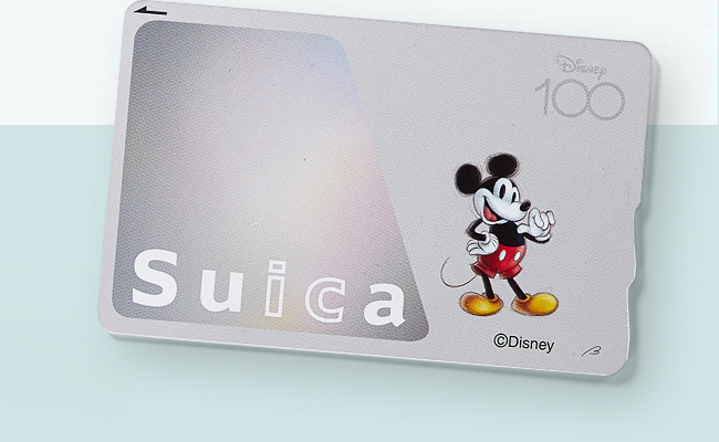 【入手困難|6500枚限定】Disney100記念Suica