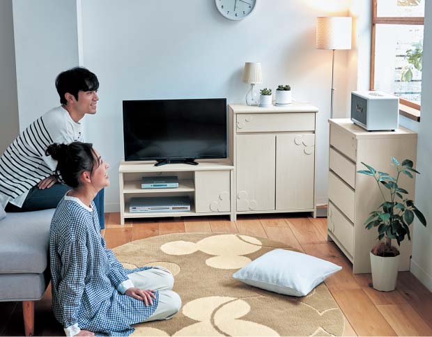 ワンルームや一人暮らしの省スペースに