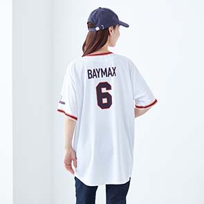 ベースボールシャツ 「ベイマックス」