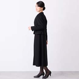洗えるジャケット＆ロングワンピース【喪服・礼服】／NUIT