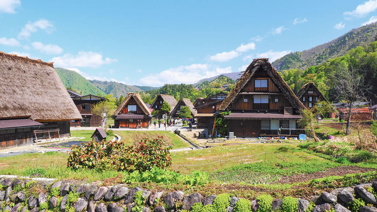 田舎の情景に癒される