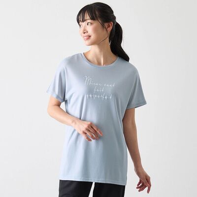 ドライ半袖プリントTシャツ