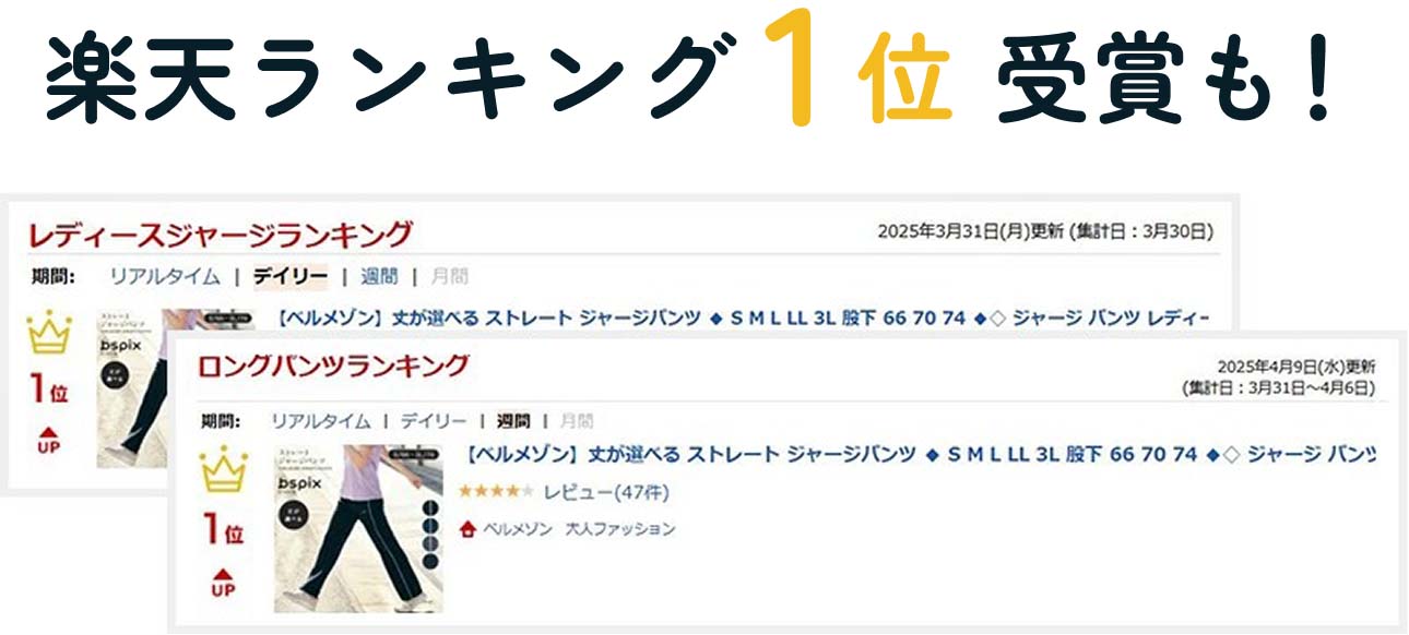 楽天ランキング1位受賞も！