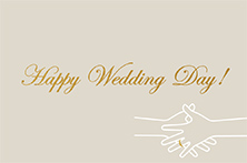 Happy Wedding Day!