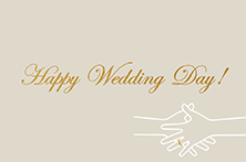 Happy Wedding Day!