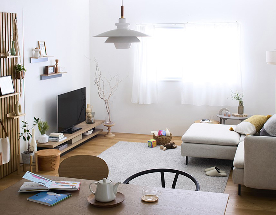 洗練されたナチュラルモダンスタイル