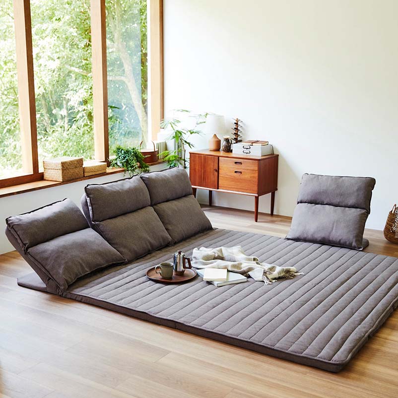 ゆったりもたれて、自由にくつろげる新商品が登場！