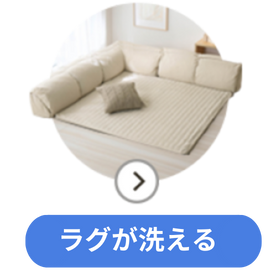 ラグが洗える