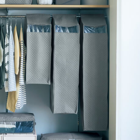 消臭・抗菌機能が3年続くまとめて衣類カバー