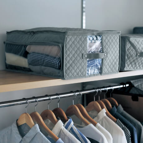 消臭・抗菌機能が3年続く衣類収納ケース