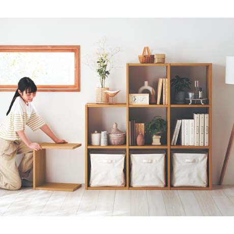 連結できるラック