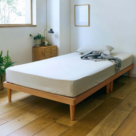 5分で組み立てられる木製すのこベッド