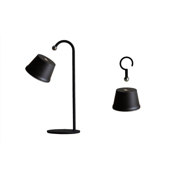 デスクライトとしてもランタンとしても使える充電式LEDライト「マグネッコ/Magnecco」 【災害時などの非常灯にも】