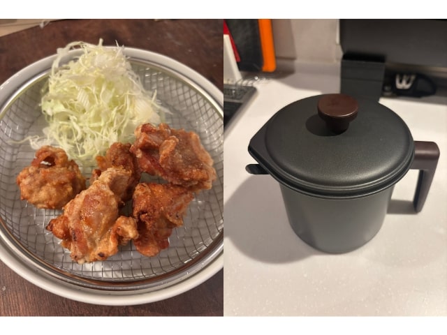 わたしの愛用品【vol.005】「お手入れしやすいフッ素加工オイルポット[日本製] ＜カートリッジ大1つ付属＞」