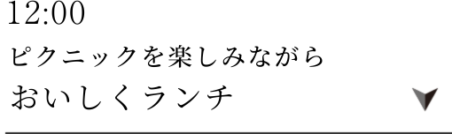 12:00ランチタイム