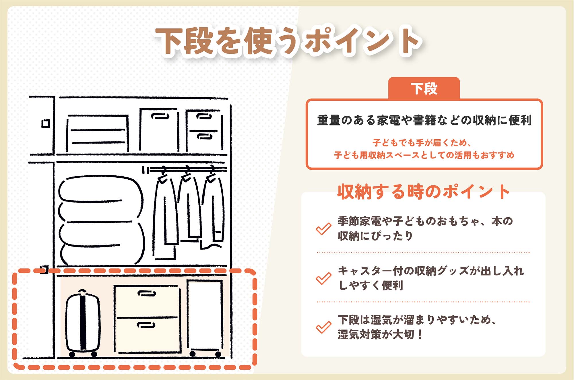 下段を使うポイント