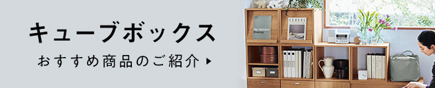 キューブボックス おすすめ商品のご紹介