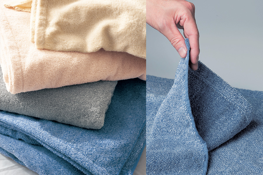 軽くて柔らかい。先染め綿素材が気持ちいいタオルケット ＜シングル＞ BELLE MAISON DAYS