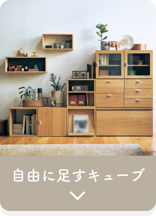 自由に足すキューブ
