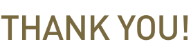 THANK YOU!