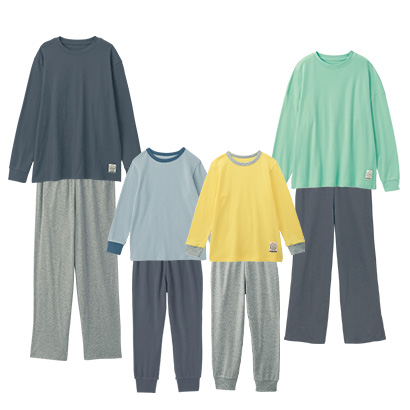家族でお揃い！パジャマ4点セット