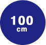 100cm