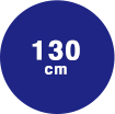 130cm