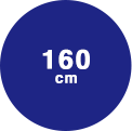 160cm