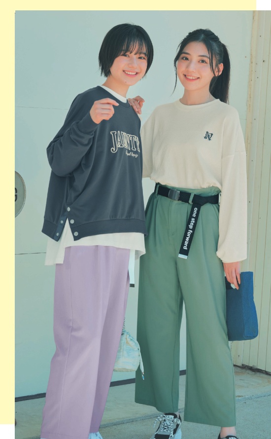01　レイヤードアイテムで即おしゃれコーデ完成！