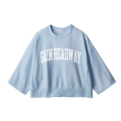 ジップポケット付きハーフスリーブTシャツ