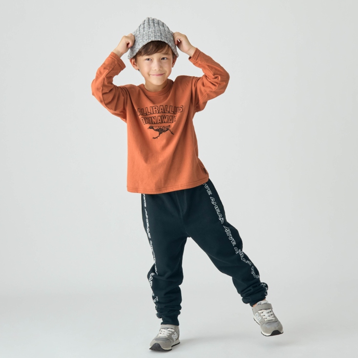 シリーズプリント！長袖Ｔシャツ3柄セット 【子供服】 ジータ/GITA