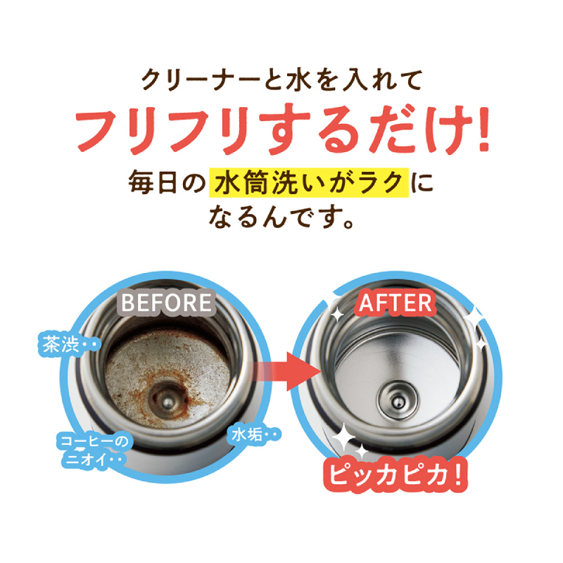 【定期お届け】 「いいことの素」つけ置きもできる、振るだけ簡単ボトルクリーナー ワンパターン 【定期お届け】 「いいことの素」つけ置きもできる、振るだけ簡単ボトルクリーナー ワンパターン