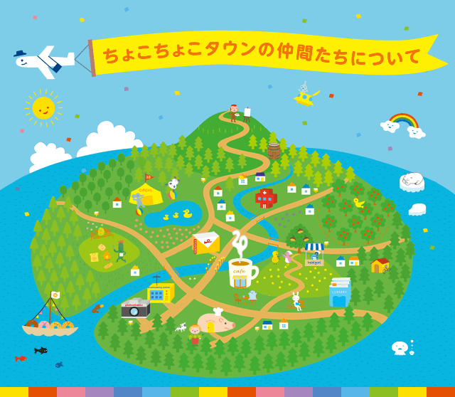 ちょこちょこタウンの仲間たちについて