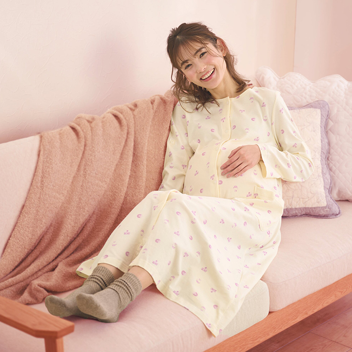 新品未使用【 ロランスタベルニエ ✨パジャマ上下 (M) コットン100%】 T/Cスムースリボン柄パジャマ Rosemadame｜クロスプラス公式通販サイト