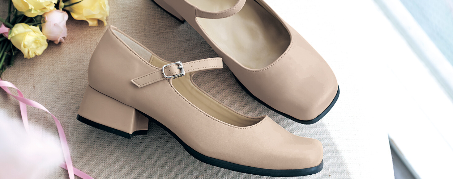 疲れにくいパンプス で30年愛され続けてきたよろこび エガオノハナシ 通販のベルメゾンネット