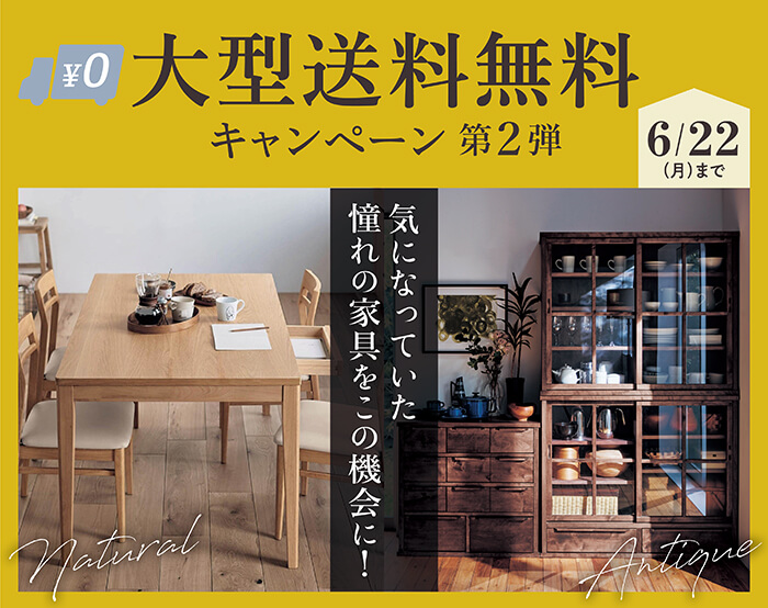 大型送料無料キャンペーン